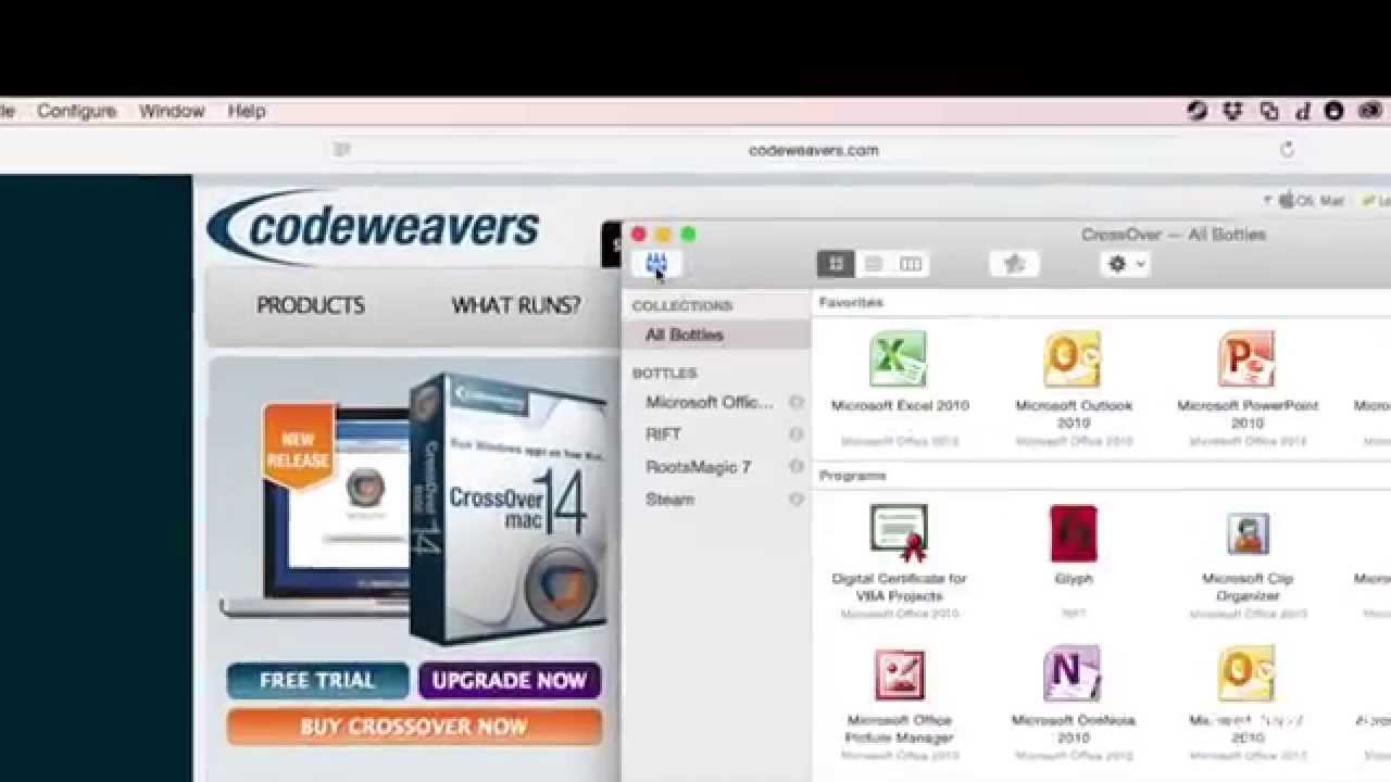 Download Code Weavers CrossOver 17.1.0 for Mac Free